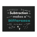 Puzzle - Subtraction Makes a Difference, 120-Piece Jigsaw, Educational Game, Family Activity, Brain Teaser Toy, Fun Learning Gift