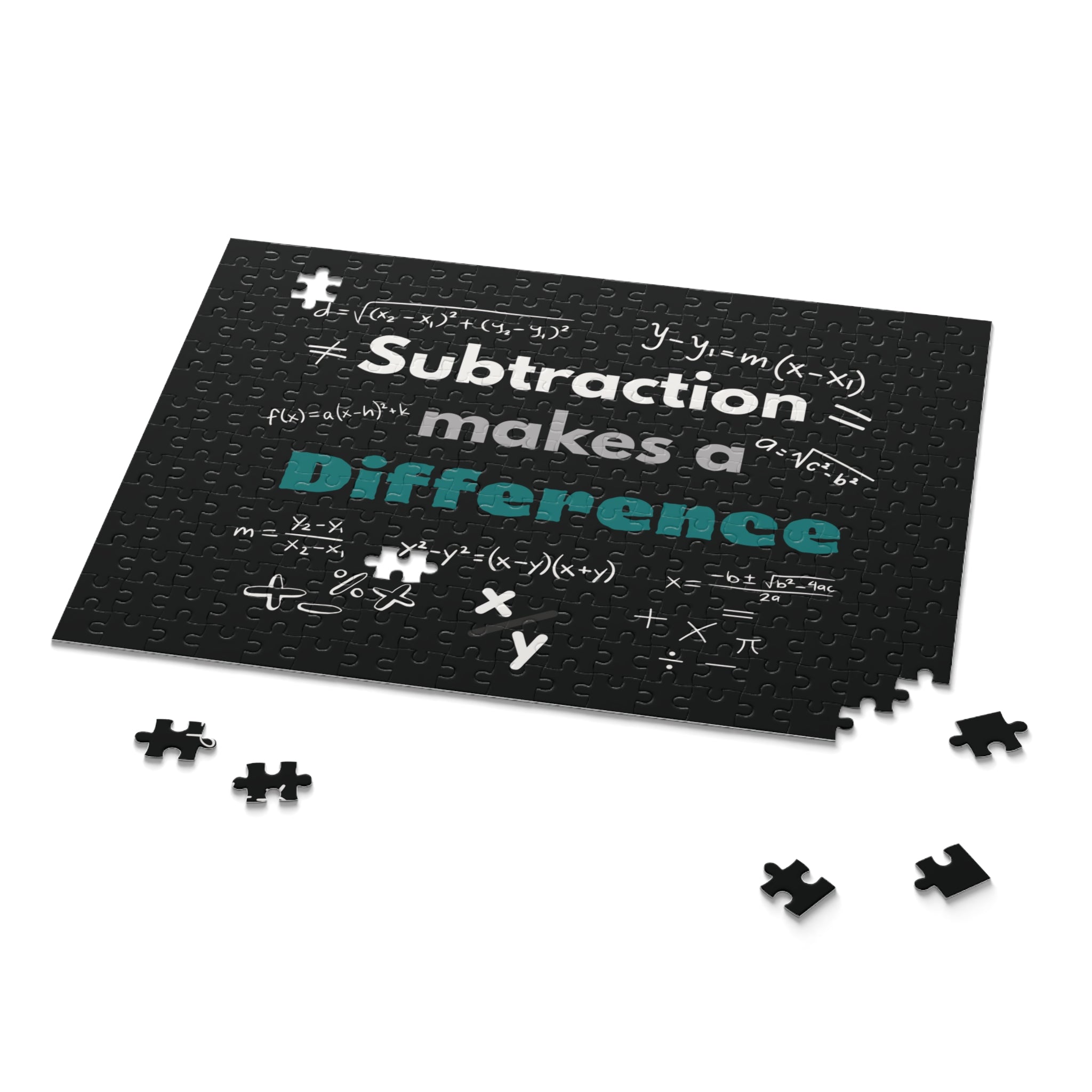 Puzzle - Subtraction Makes a Difference, 120-Piece Jigsaw, Educational Game, Family Activity, Brain Teaser Toy, Fun Learning Gift