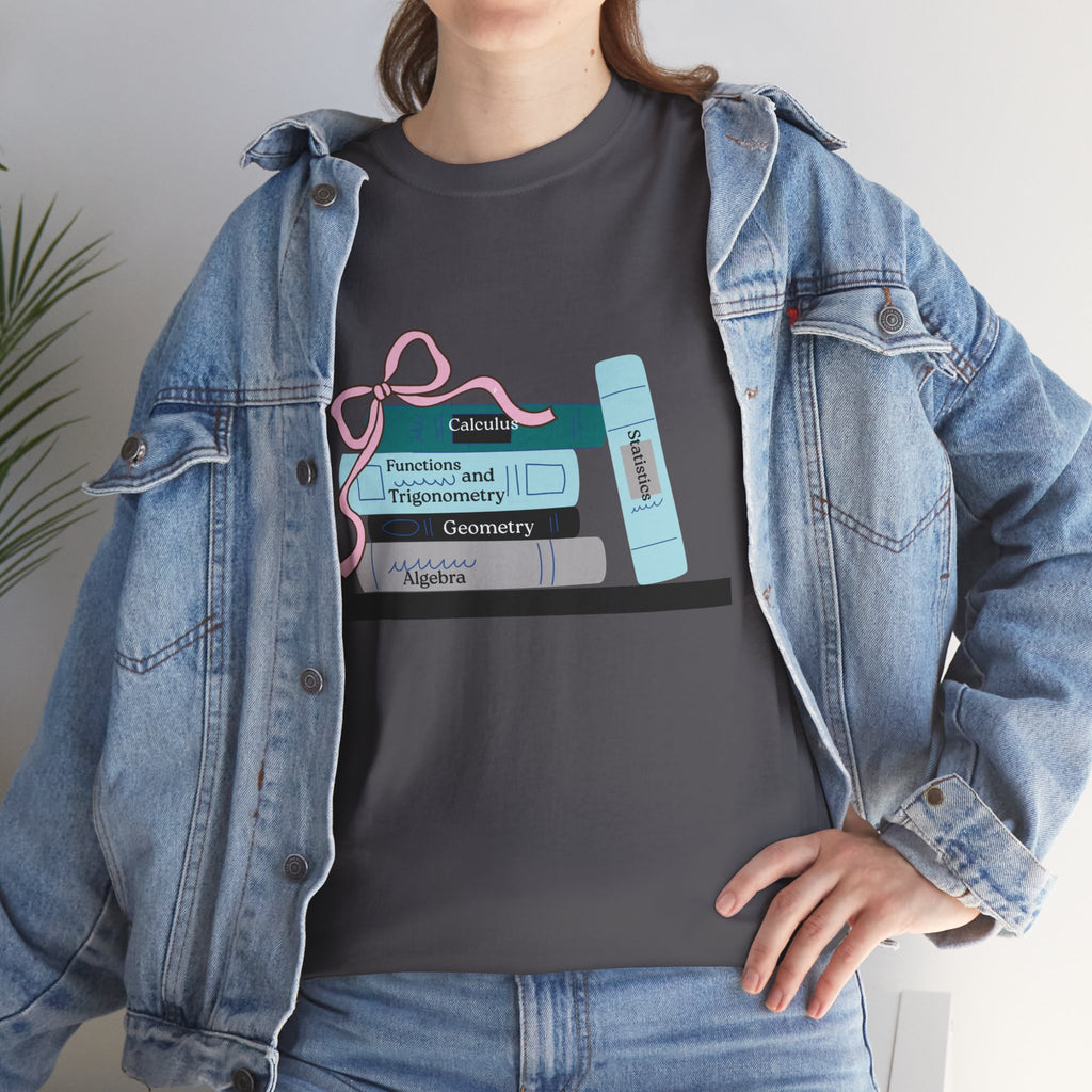 Books and Bows Math Tee