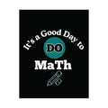 Math Poster, Math Motivational Satin Poster | Classroom Decor, Educational Gift, Study Inspiration, Teacher Gift, Math Lover Decor