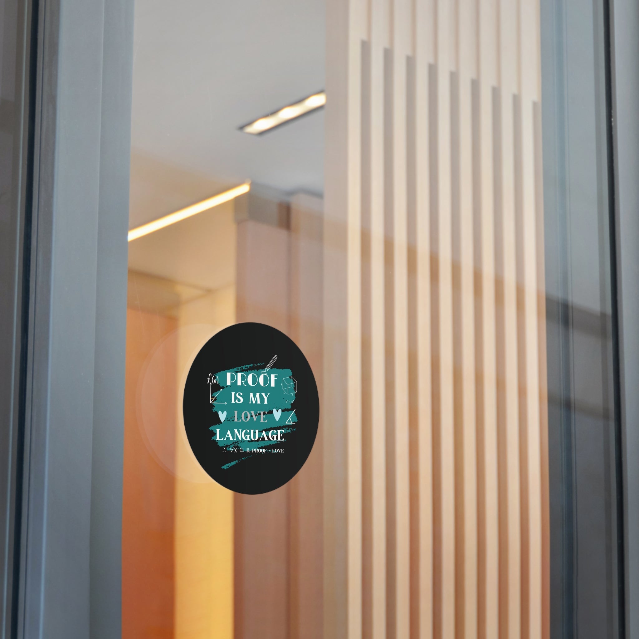 math stickers, Proof Is My Love Language Stickers, Cute Math Stickers, Vinyl Stickers for Students, Gifts for Math Lovers, Back to School