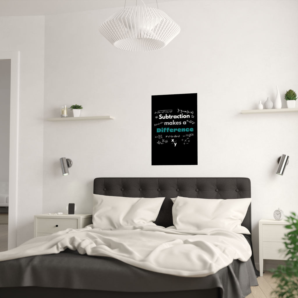 Mathematics Wall Art Print, Educational Decor, Teacher Gift, Classroom Decoration, Math Poster, Learning Home Office