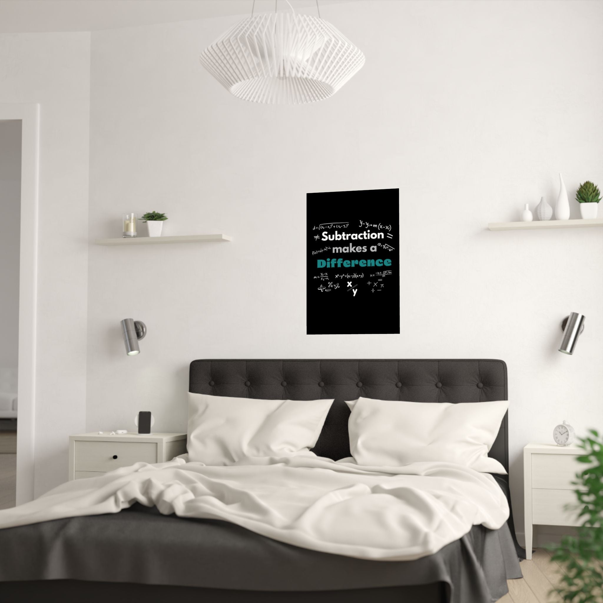 Mathematics Wall Art Print, Educational Decor, Teacher Gift, Classroom Decoration, Math Poster, Learning Home Office