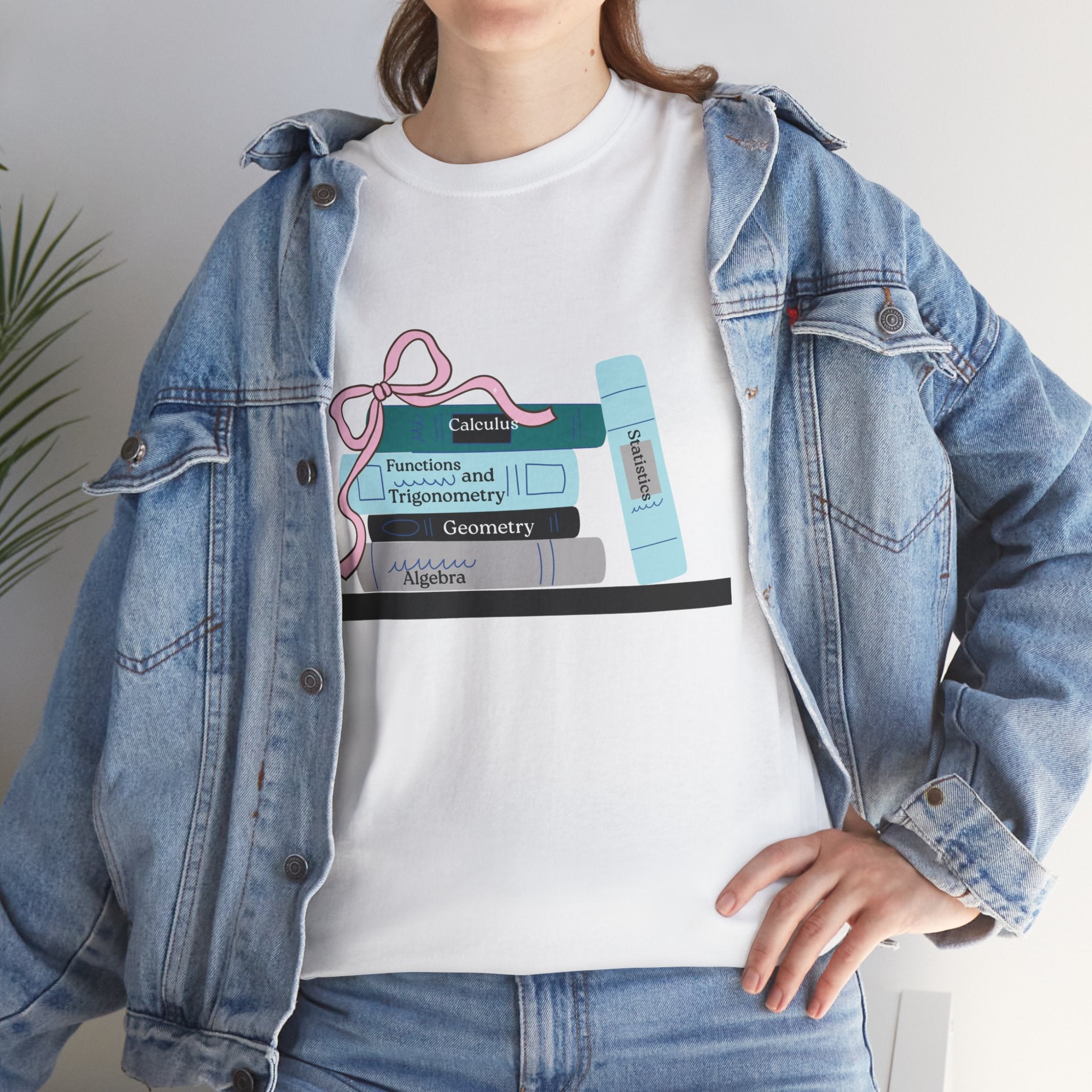 Books and Bows Math Tee