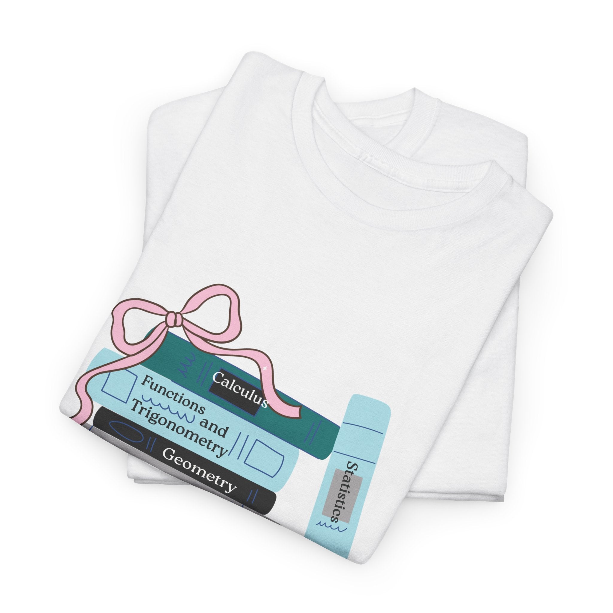 Books and Bows Math Tee