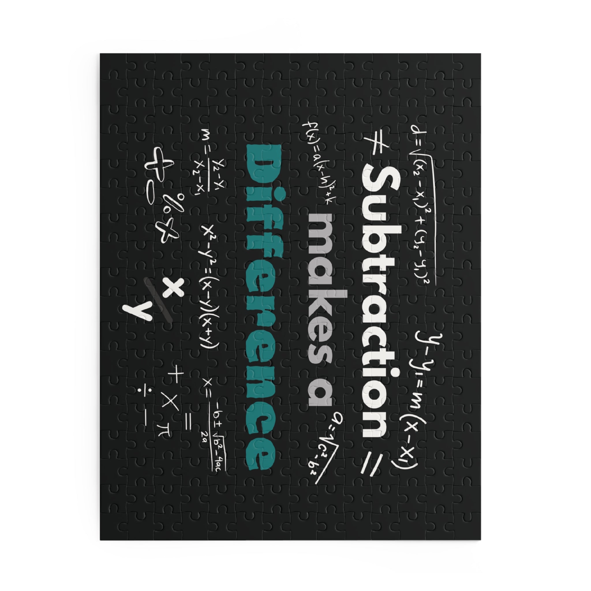 Puzzle - Subtraction Makes a Difference, 120-Piece Jigsaw, Educational Game, Family Activity, Brain Teaser Toy, Fun Learning Gift