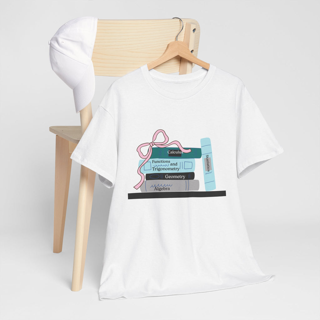 Books and Bows Math Tee